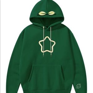 sykkuno | Shirts u0026 Tops | Leaf Green Hoodie | Poshmark